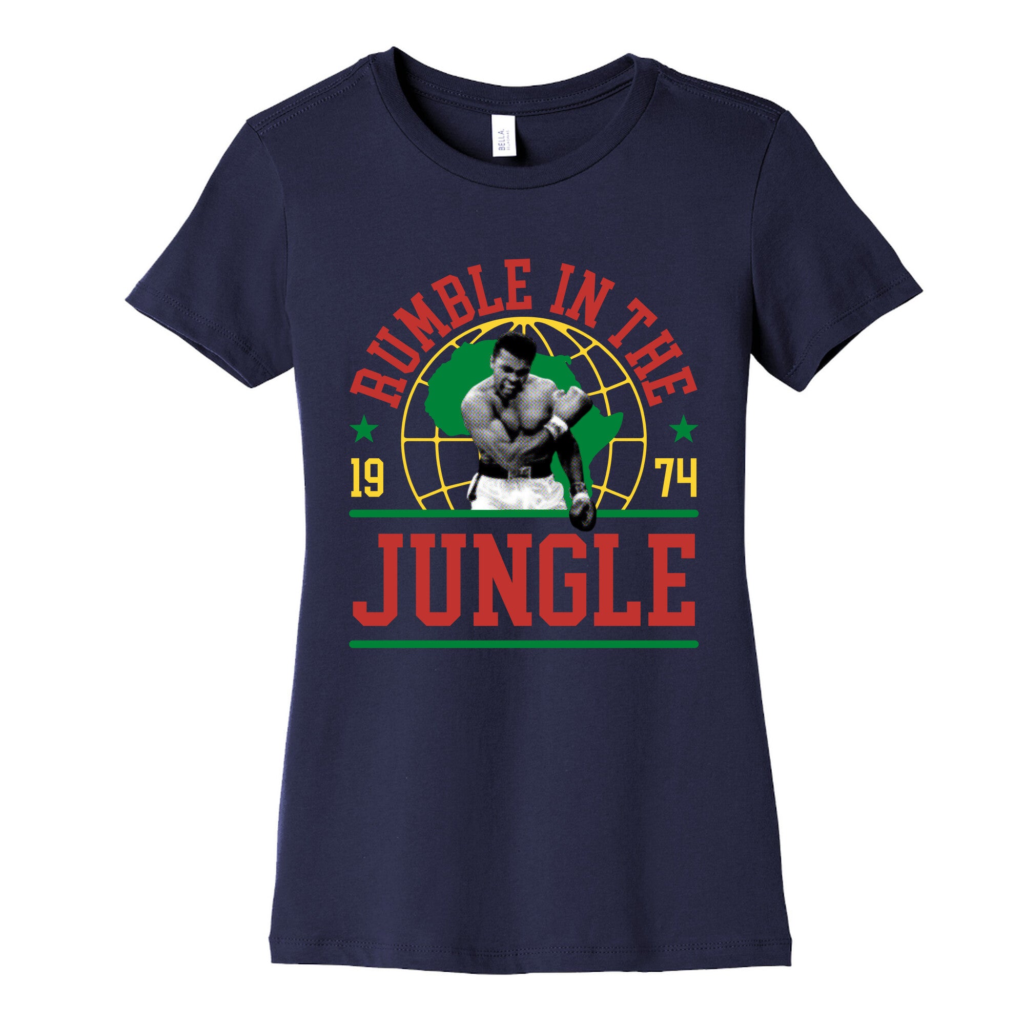 Rumble in the Jungle Womens Cotton Tee